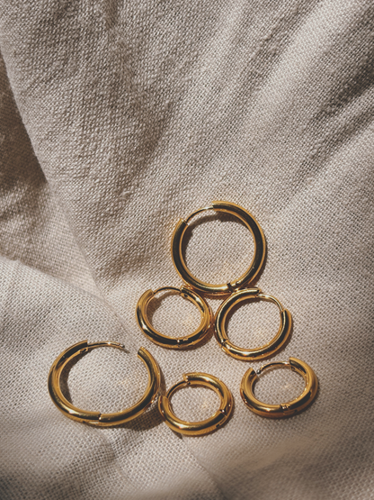 RINA Ohrring 17mm | Earring Gold