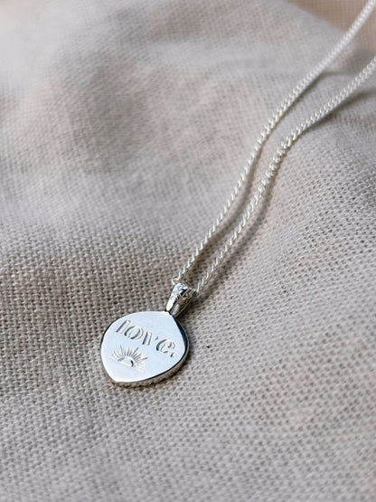 TARI HEART Halskette | Necklace Silver
