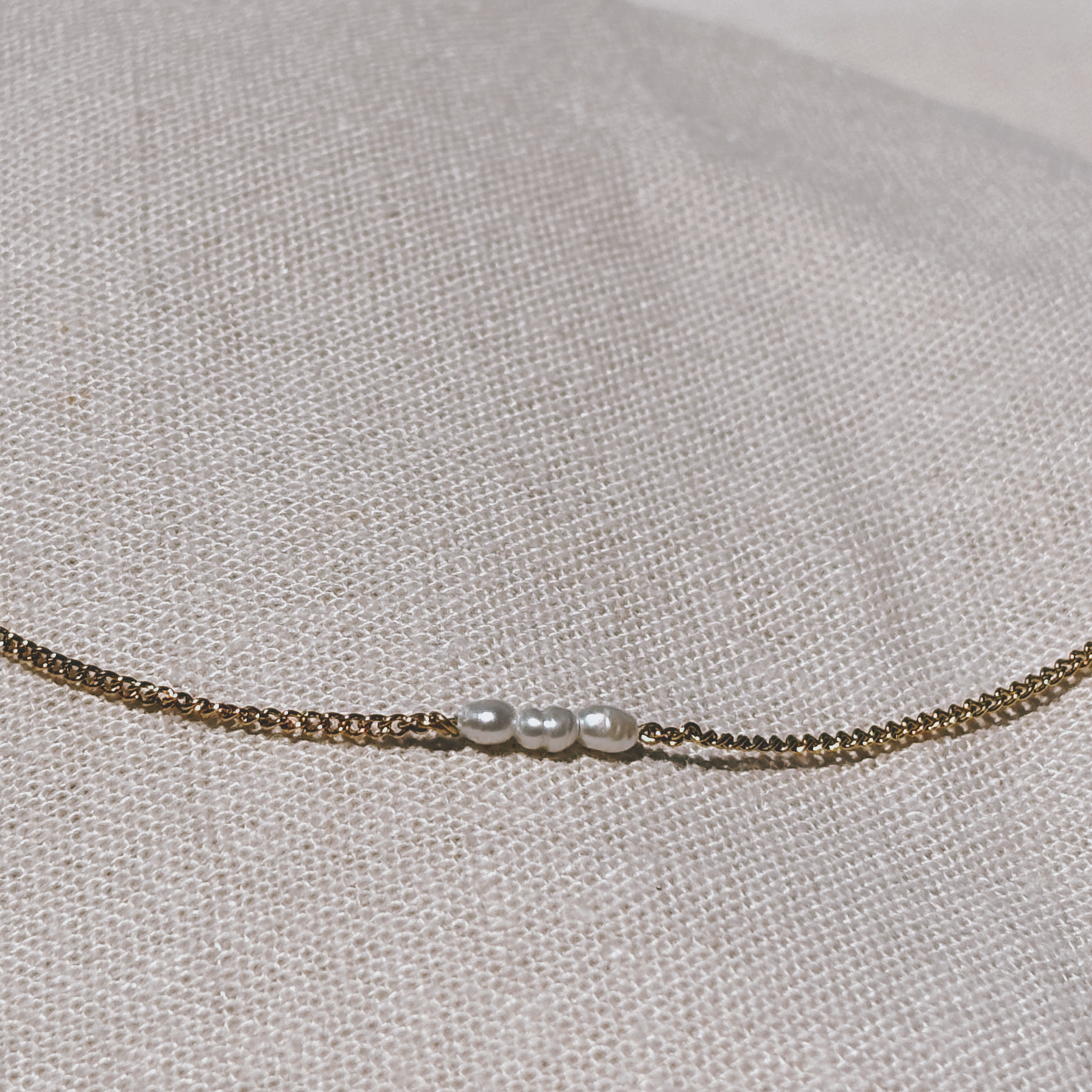 NALI ALINA PEARL Halskette | Necklace Gold