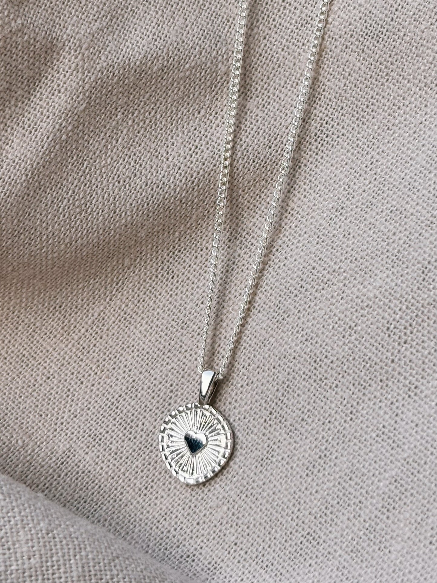 TARI HEART Halskette | Necklace Silver