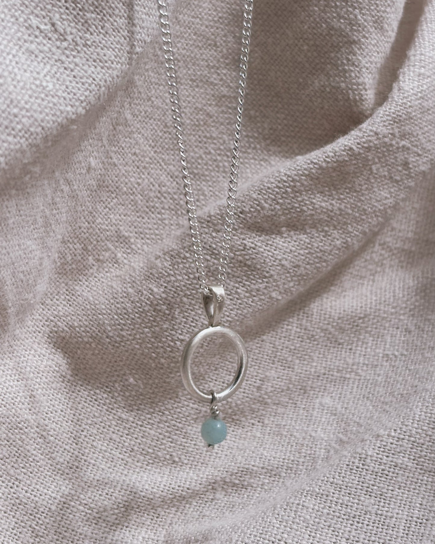 LESTARI Amazonit Halskette | Necklace Silver