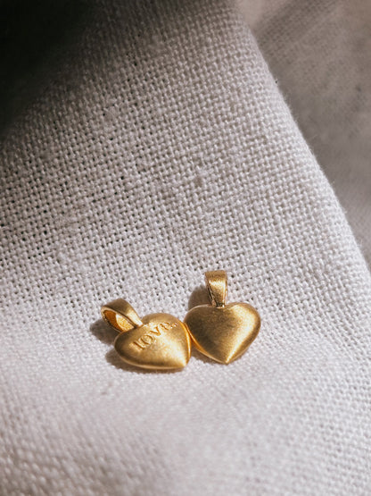 LOVE. HEART Halskette | Necklace Gold