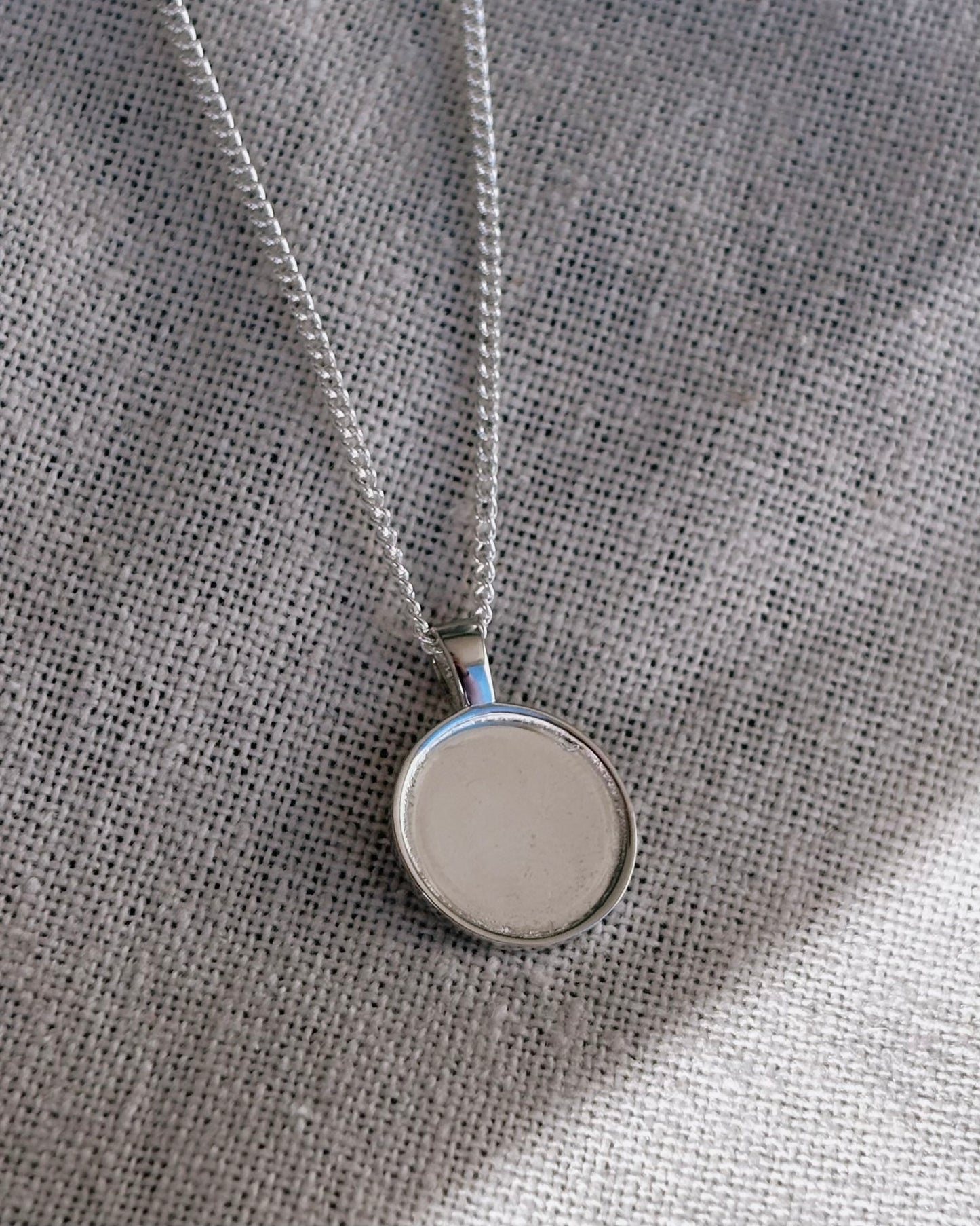 Persönliche Gravur | Engraving Kette Silber (Kette & Anhänger)