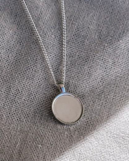 Persönliche Gravur | Engraving Kette Silber (Kette & Anhänger)