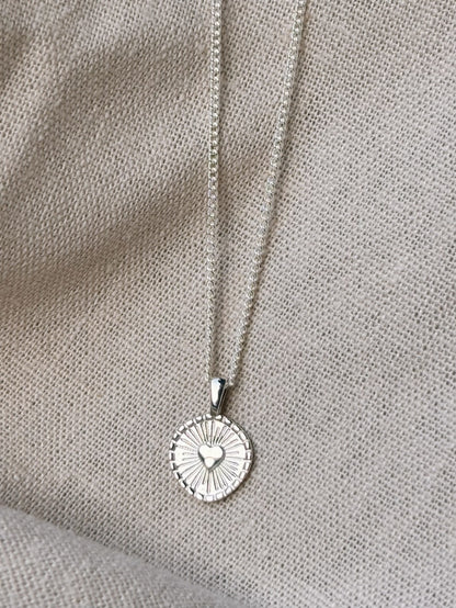 TARI HEART Halskette | Necklace Silver