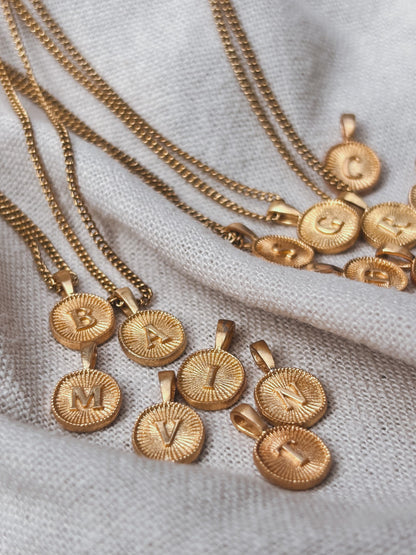 BUCHSTABEN Halskette | LETTER Necklace Gold