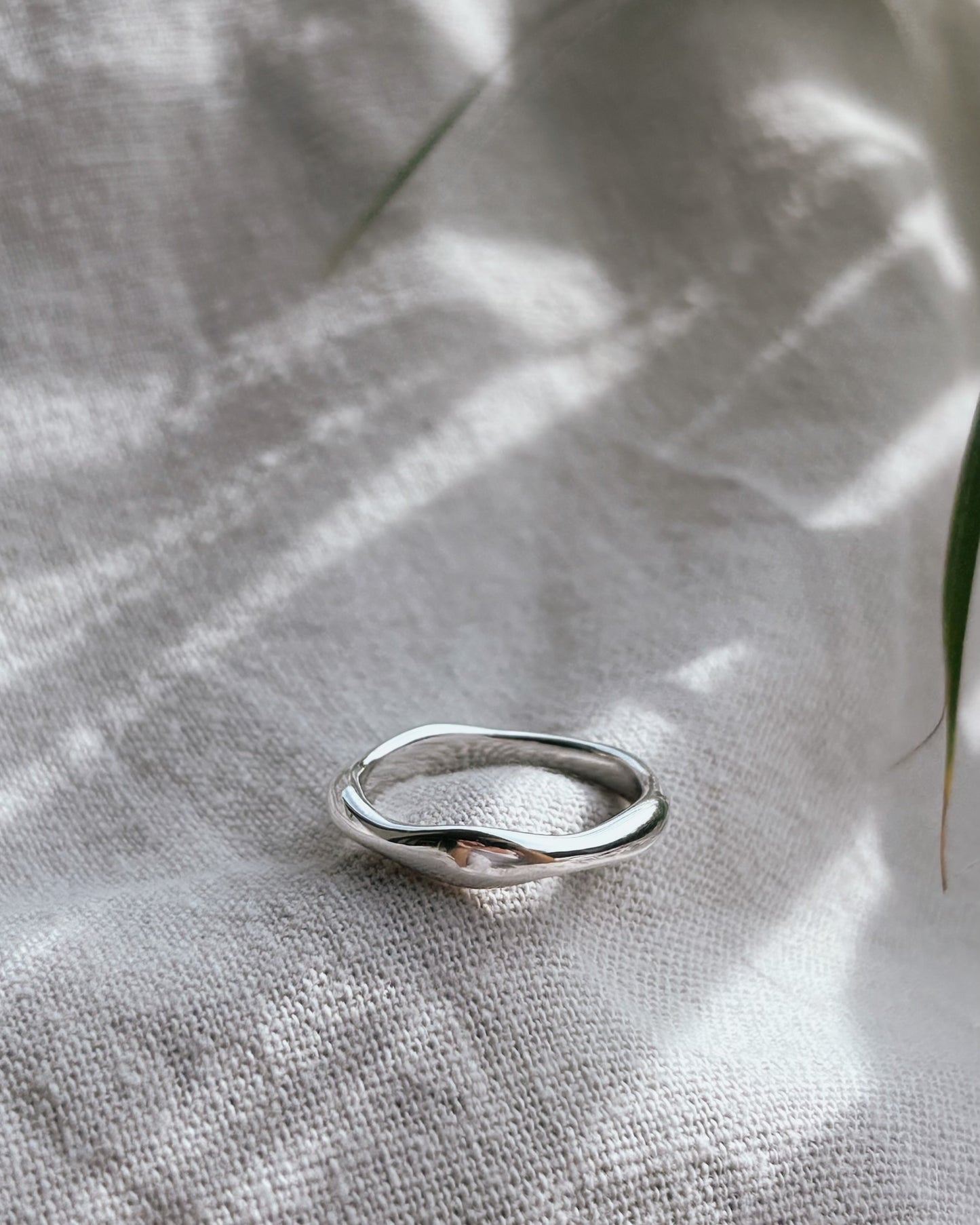 BENITA (Wave) Ring Silver breit | wide