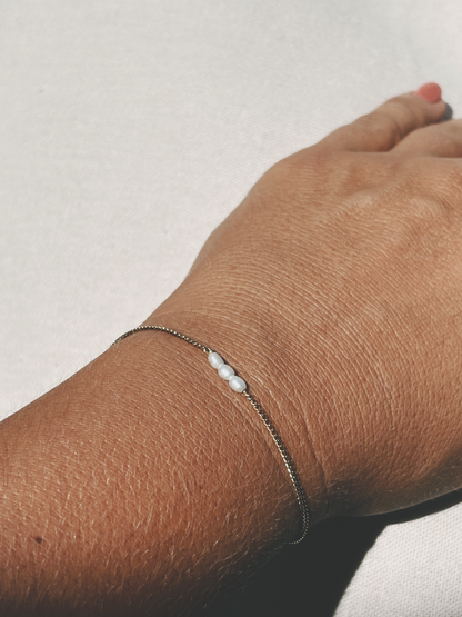 NALILET ALINA Perle Armschmuck | Bracelet Gold