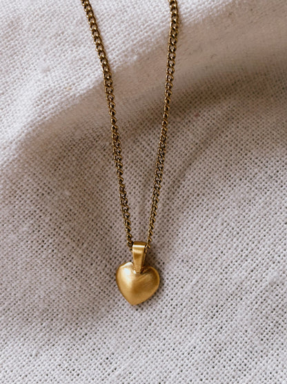 LOVE. HEART Halskette | Necklace Gold