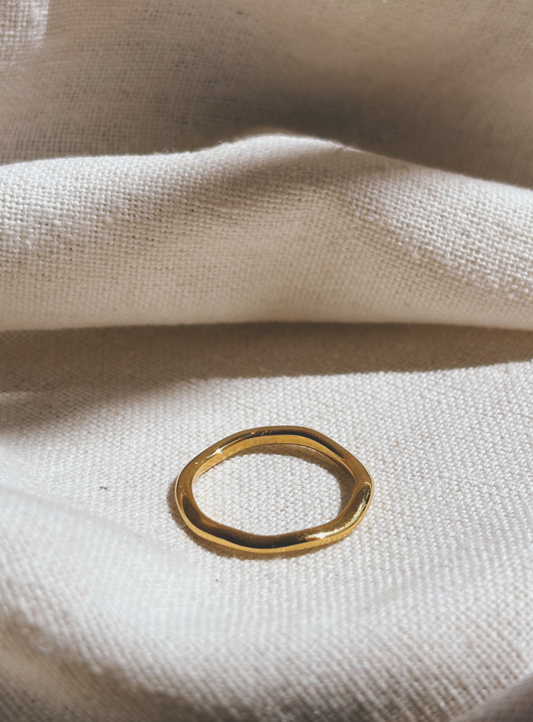 BENITA thin Ring Gold