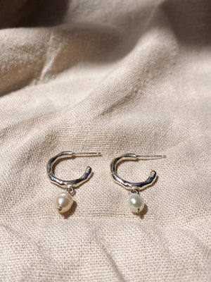 ZIZI Ohrring Perle | Earring Pearl Silver