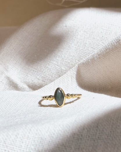 ORA Labradorit Ring Gold