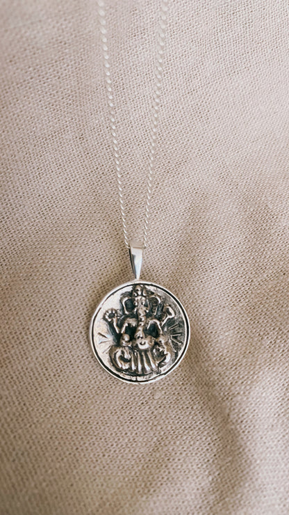 GANESHA Halskette | Necklace Silver