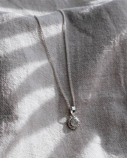 CINTA Mondstein Halskette | Necklace Silver