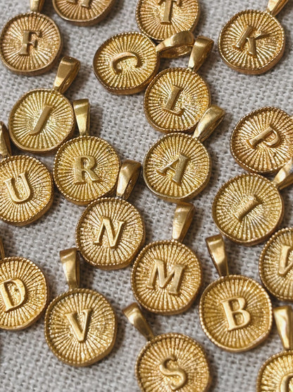 BUCHSTABEN Halskette | LETTER Necklace Gold