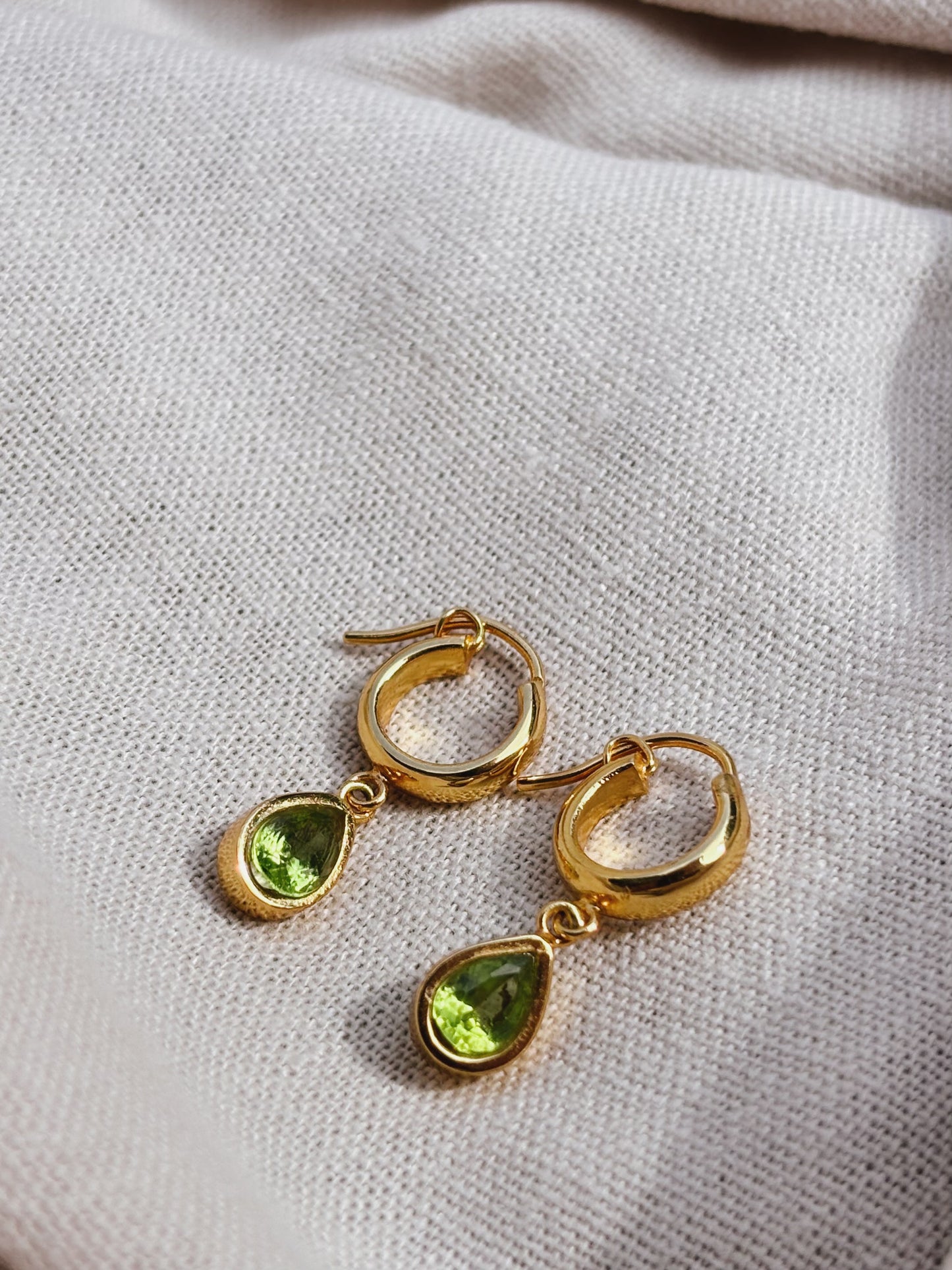 TALIA EARRING RING Peridot Ohrring | Earring Gold