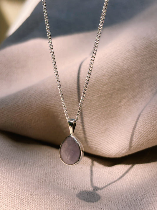 YUNA Amethyst Halskette | Necklace Silver