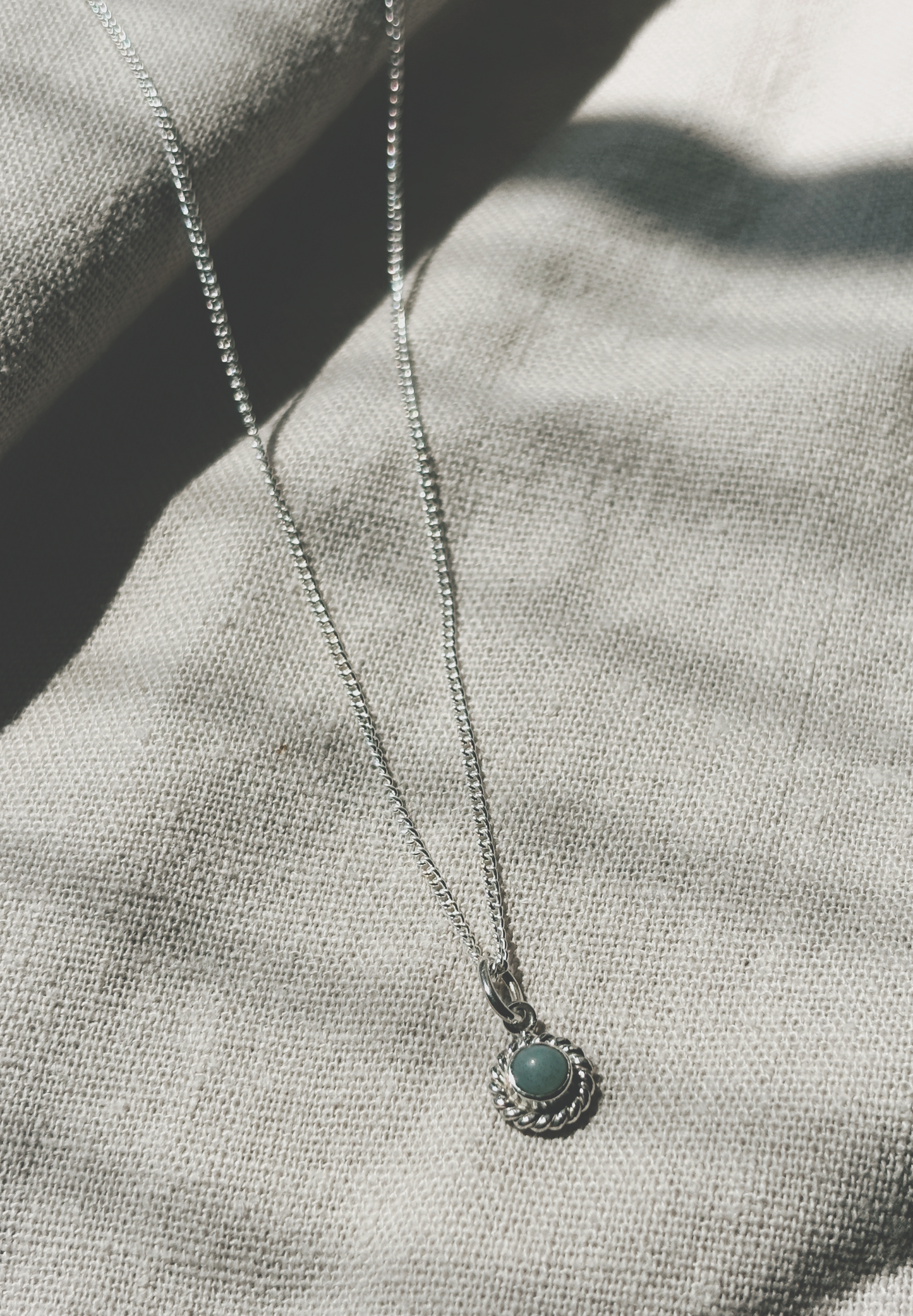 CINTA AMAZONIT Halskette | Necklace Silver