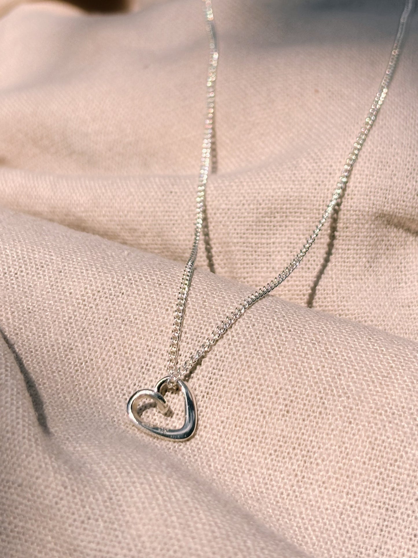 WIANA HEART Halskette | Necklace Silver