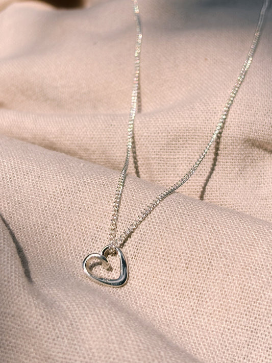 WIANA HEART Halskette | Necklace Silver
