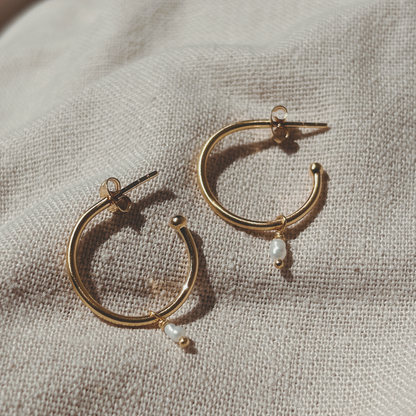 ALINA LIV Ohrring Pearl | Earring Gold