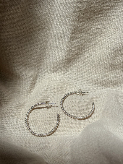 YULI Ohrring | Earring Silver 25mm