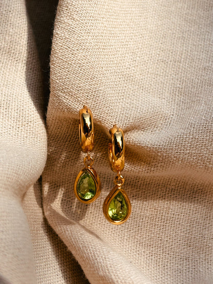 TALIA EARRING RING Peridot Ohrring | Earring Gold