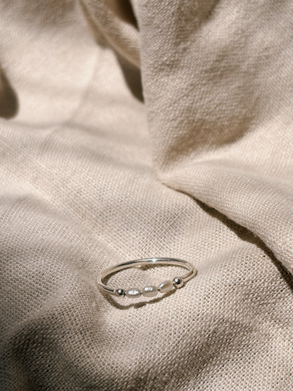 ALINA Pearl RING Silver