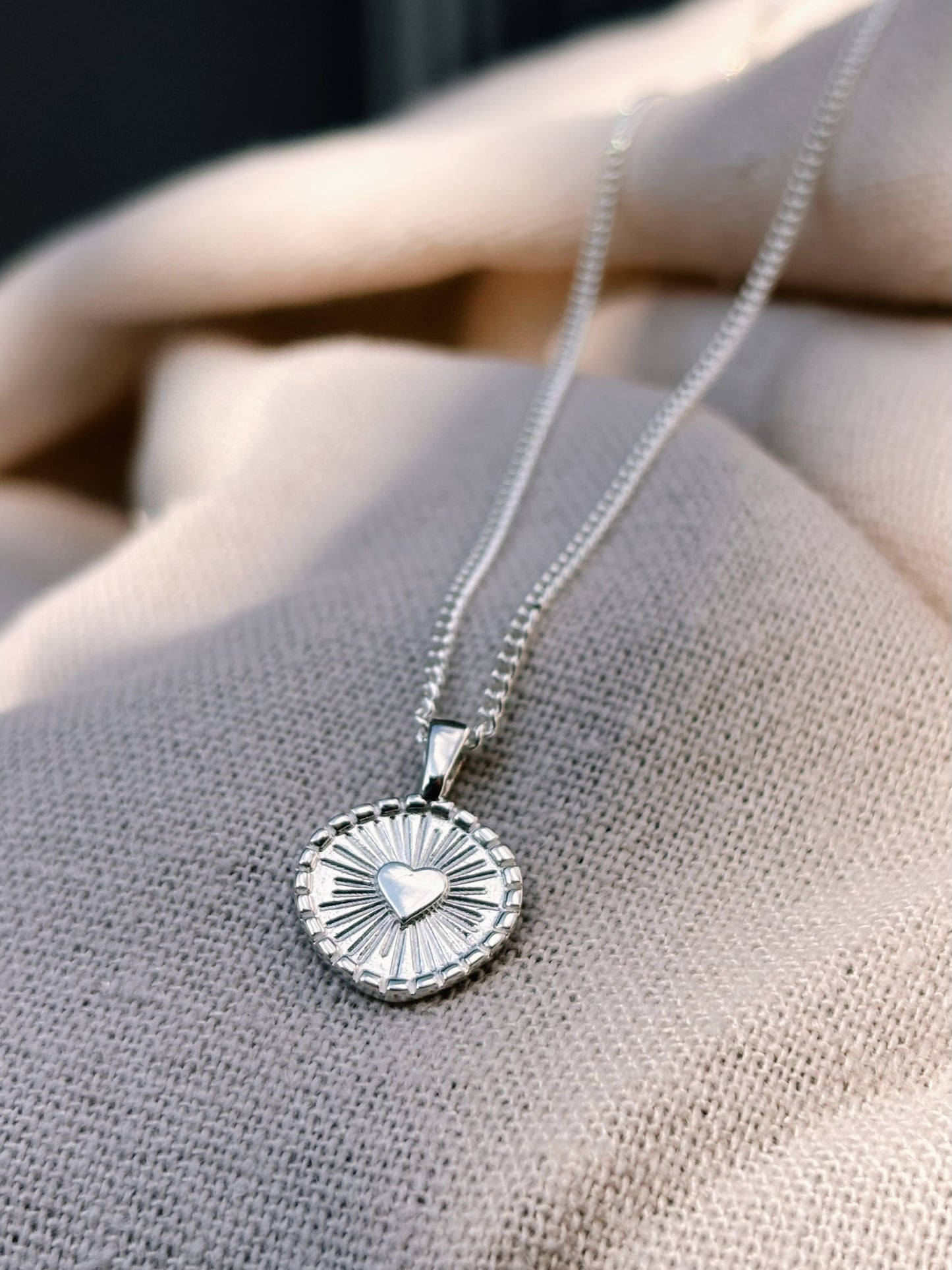 TARI HEART Halskette | Necklace Silver