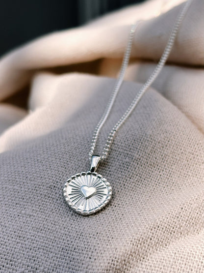 TARI HEART Halskette | Necklace Silver