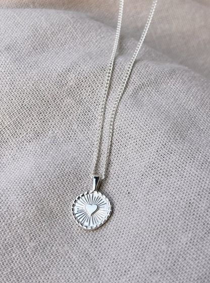 TARI HEART Halskette | Necklace Silver