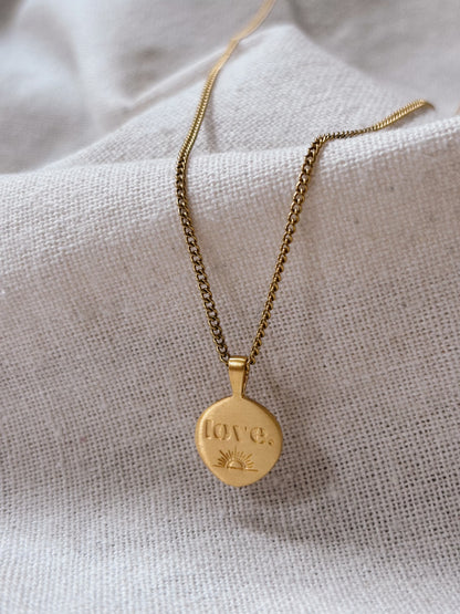 TARI HEART LOVE. Halskette | Necklace Gold