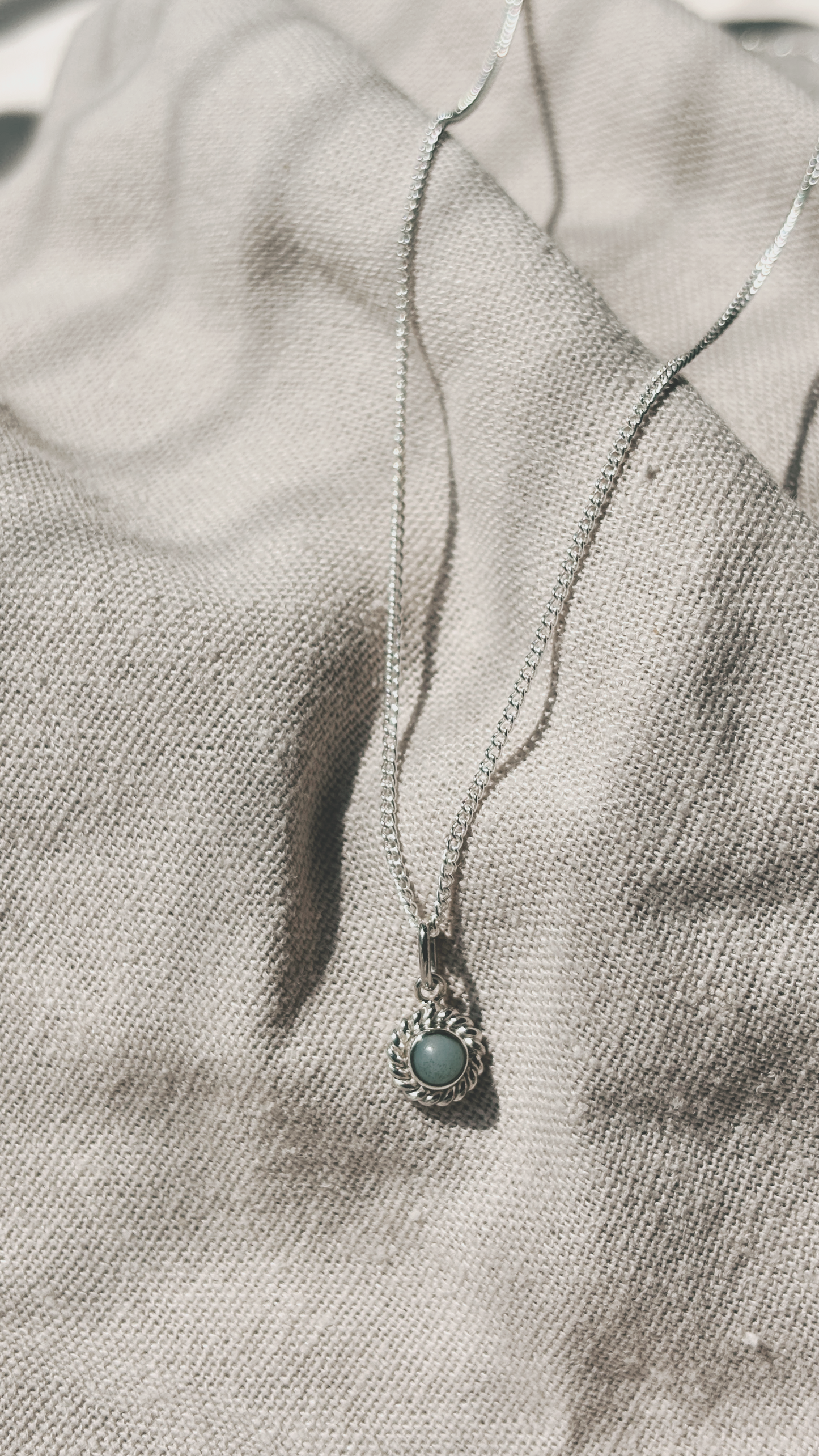 CINTA AMAZONIT Halskette | Necklace Silver