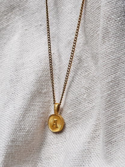 BUCHSTABEN Halskette | LETTER Necklace Gold