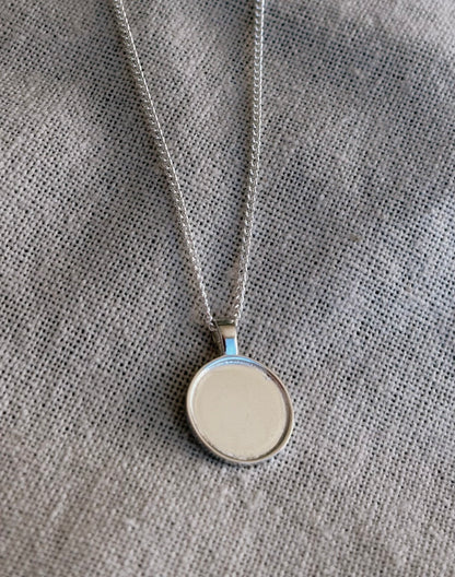 Persönliche Gravur | Engraving Kette Silber (Kette & Anhänger)