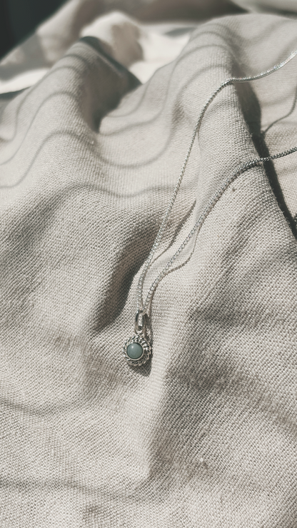 CINTA AMAZONIT Halskette | Necklace Silver