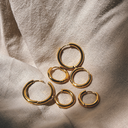 RINA Ohrring 17mm | Earring Gold