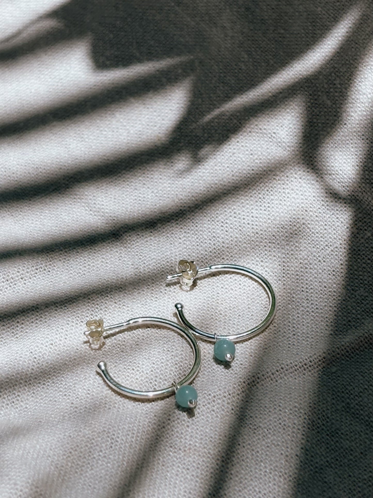 LIV Ohrring Amazonit | Earring Silver