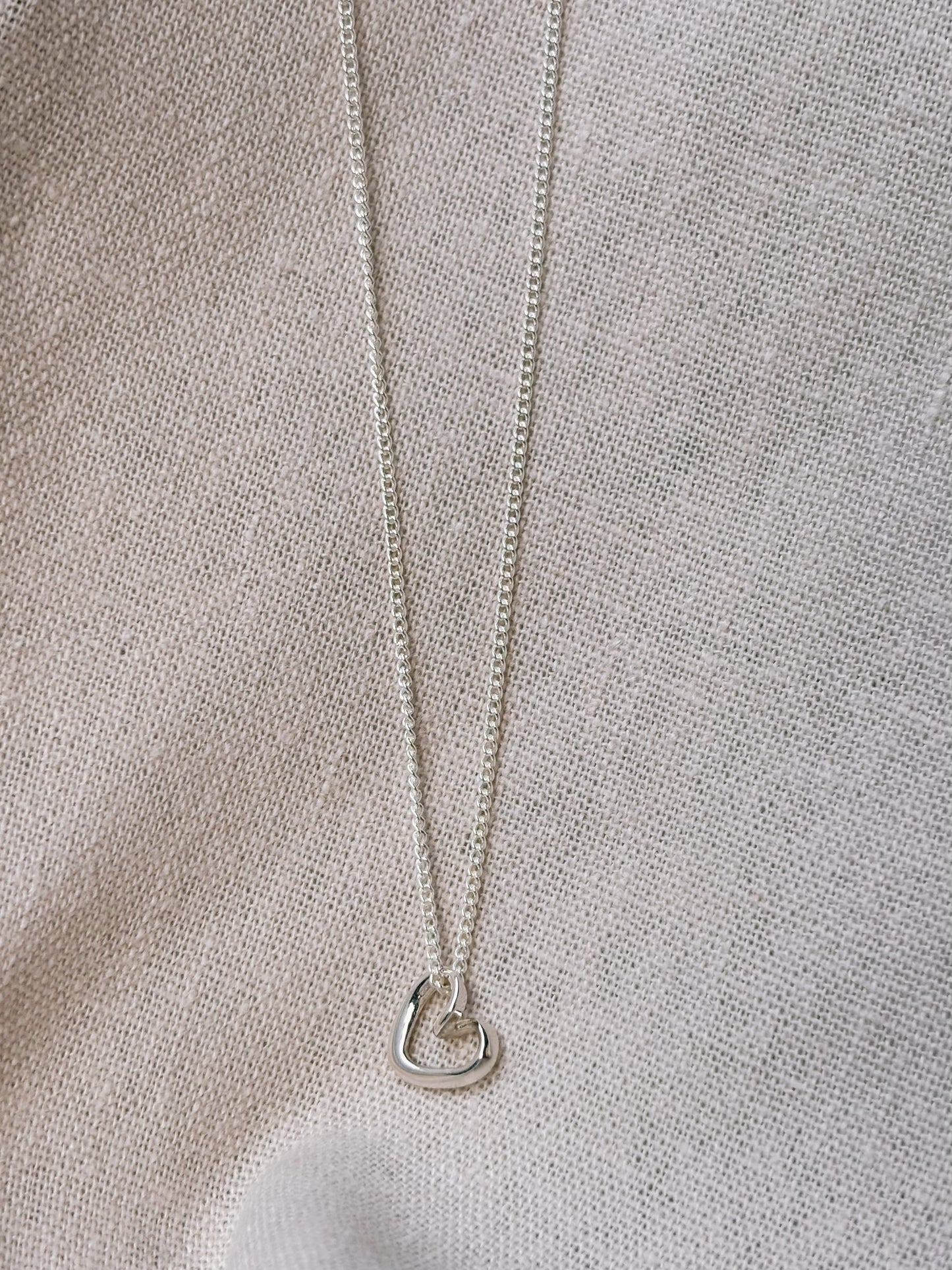 WIANA HEART Halskette | Necklace Silver