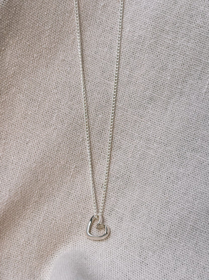 WIANA HEART Halskette | Necklace Silver