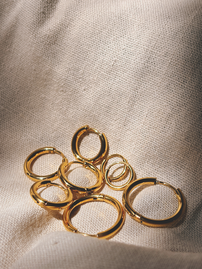 RINA Ohrring 17mm | Earring Gold