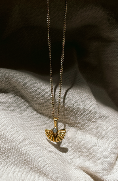 RAISA Moonstone Halskette | Necklace Gold