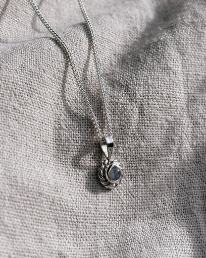 CINTA Mondstein Halskette | Necklace Silver