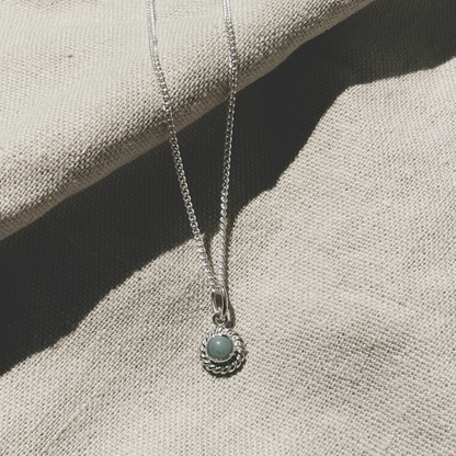 CINTA AMAZONIT Halskette | Necklace Silver