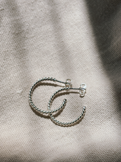 YULI small Ohrring | Earring Silver 20mm