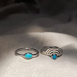 GILI TURQUOISE Ring Silver