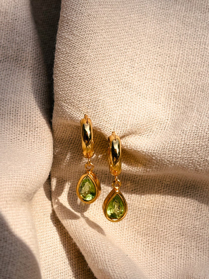 TALIA EARRING RING Peridot Ohrring | Earring Gold