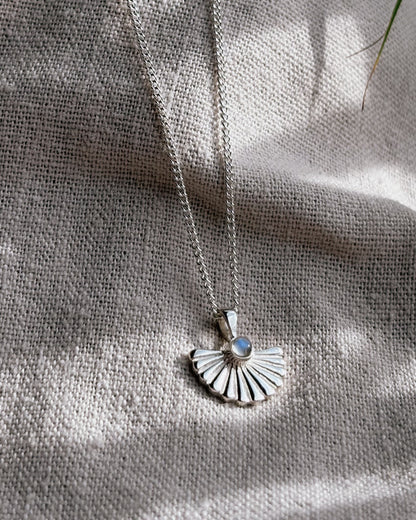 RAISA Moonstone Halskette | Necklace Silver