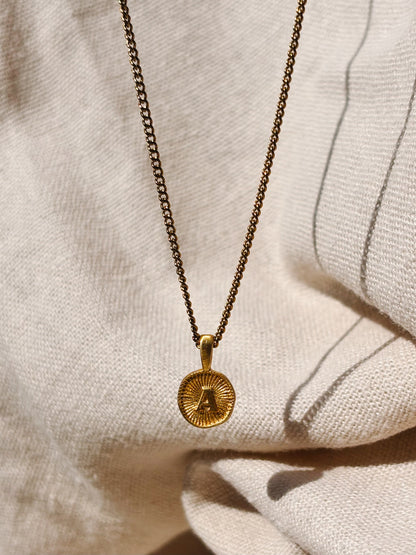 BUCHSTABEN Halskette | LETTER Necklace Gold