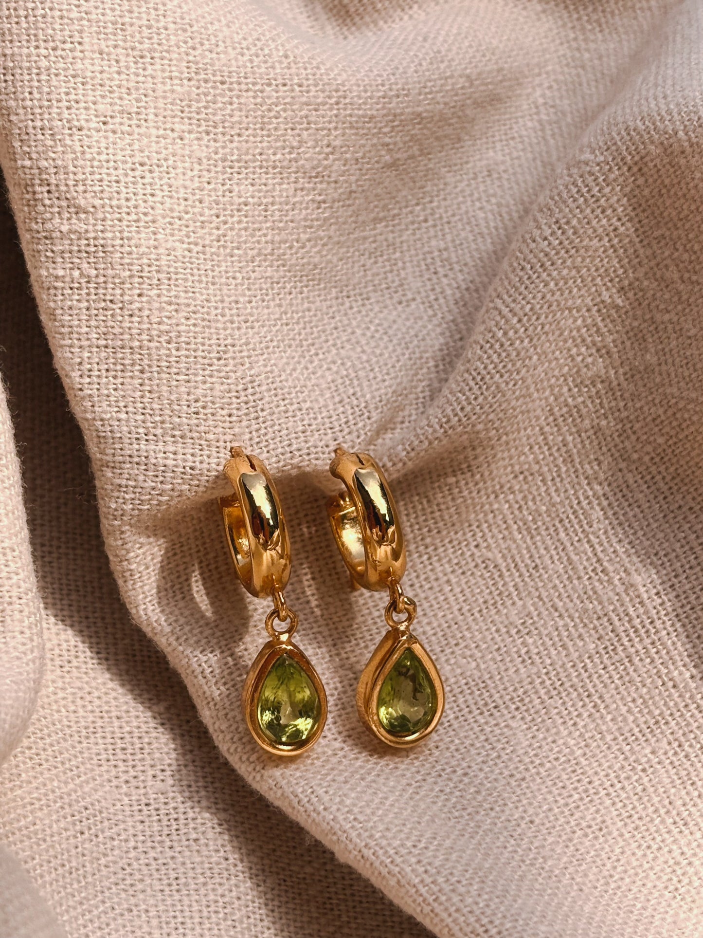 TALIA EARRING RING Peridot Ohrring | Earring Gold